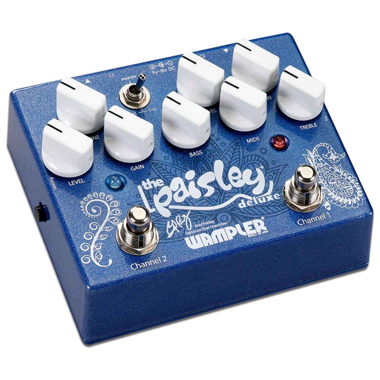 Amazon.com: Wampler Paisley Drive Deluxe Brad Paisley Signature